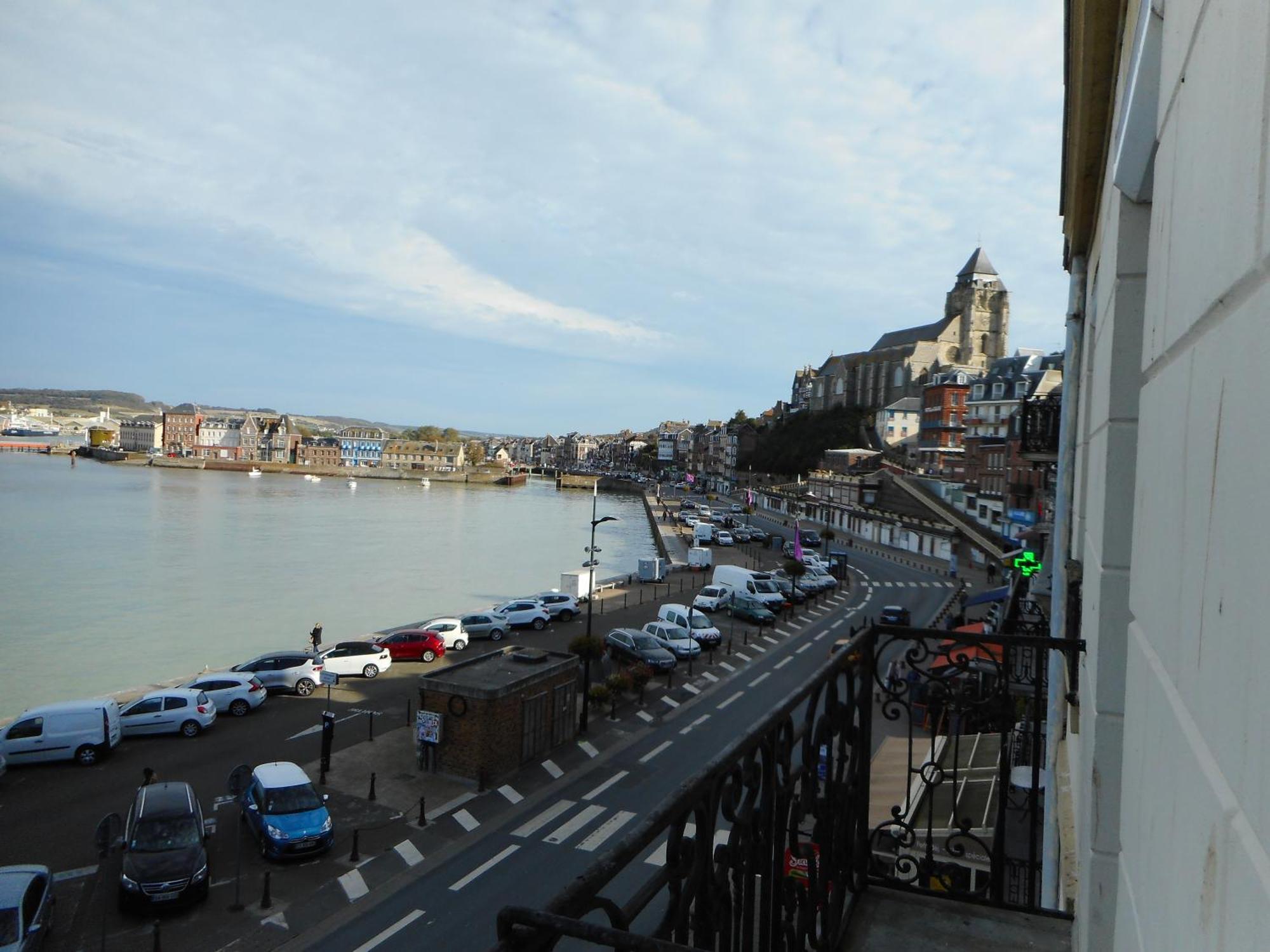 Superbe Vue Mer Quai 39 Le Tréport Exterior photo